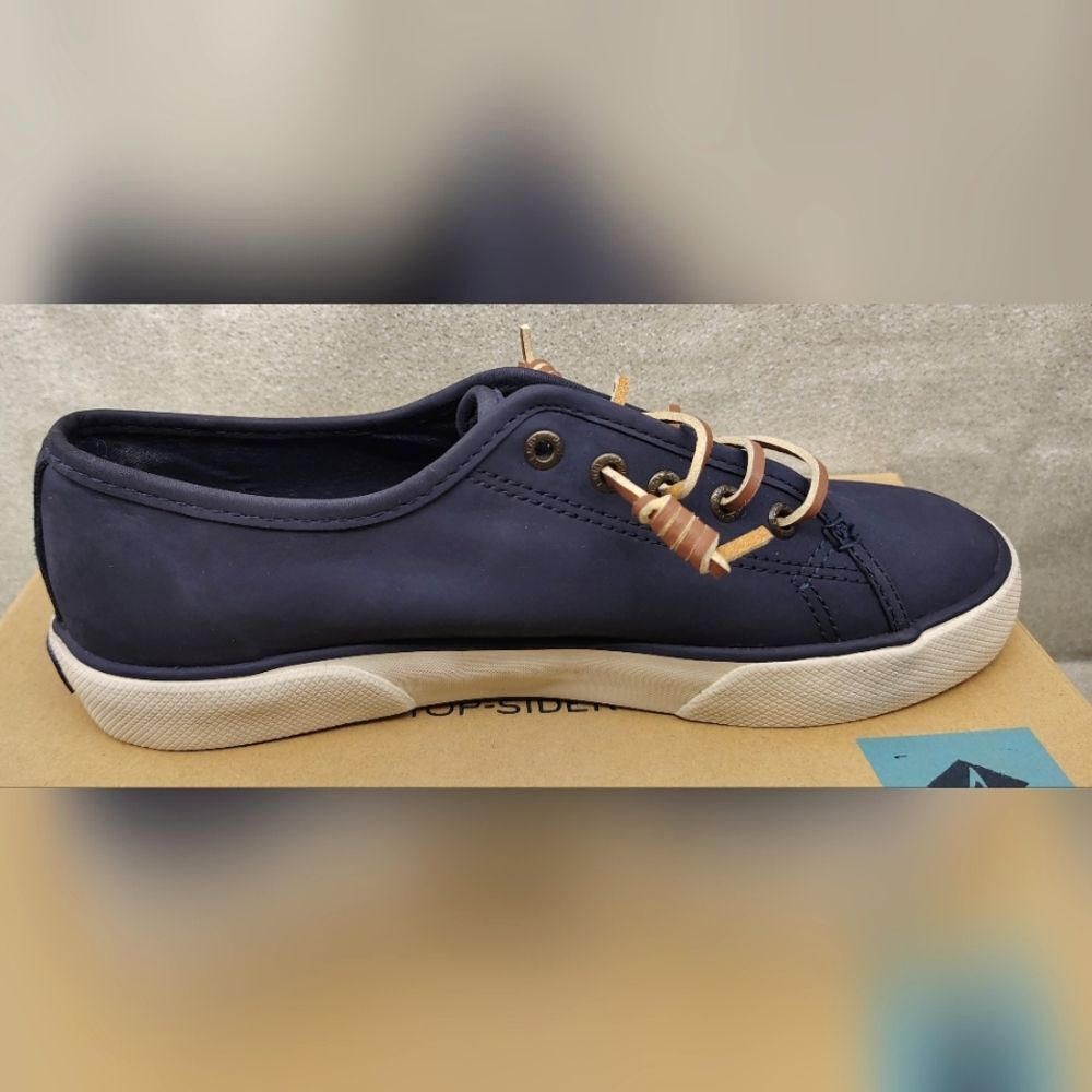 Sperry Top Sider Women's Navy Casual Shoes Sneakers Sz 7 - Picture 4 of 16